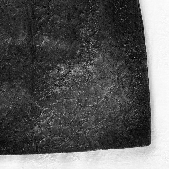 C&C California Womens Mini Skirt Size Small Floral Embroidered Goth Y2K Party - Picture 3 of 10